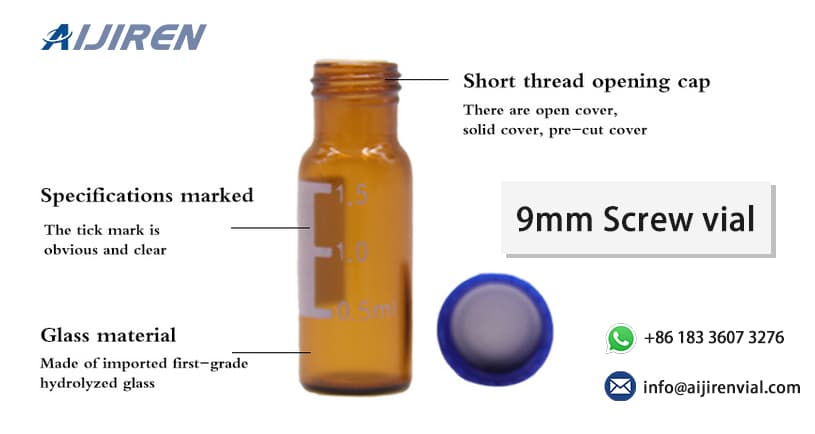 <h3>SureSTART™ 2 mL Glass Screw Top Vials, Level 1 Everyday Analysis</h3>
